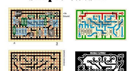 Perf And Pcb Effects Layouts Simple Cabsim