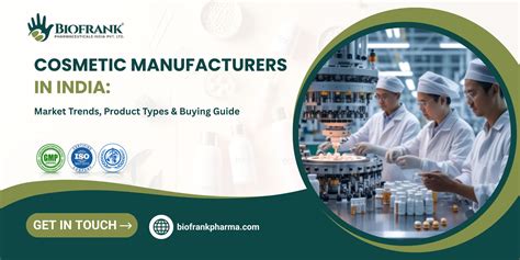 select top rated cosmetic manufacturers  india
