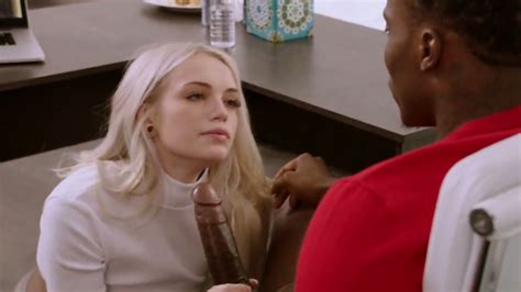 Perfect Blonde Takes Huge Black Dick