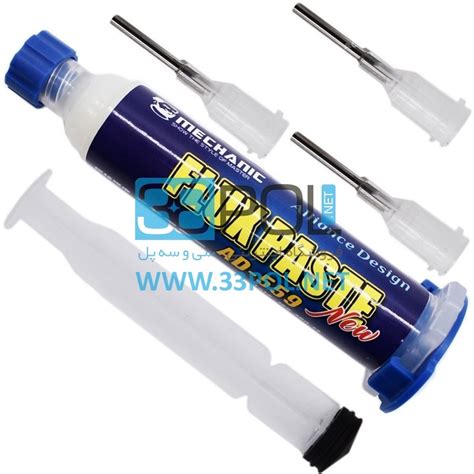 خرید فروش قیمت روغن فلکس سرنگی مکانیک | Mechanic AD-559 Flux Paste