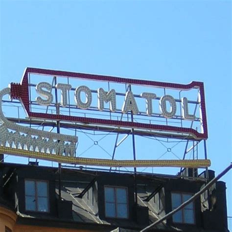 Stomatol Sign – Stockholm, Sweden - Atlas Obscura