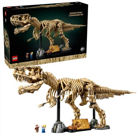 Lego Jurassic World Dinosaur Fossils Tyrannosaurus Rex Set Revealed