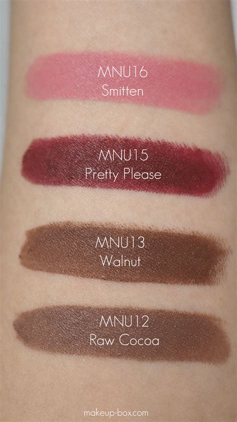 The Makeup Box Maybelline Color Sensational Inti Matte Nude Swatches