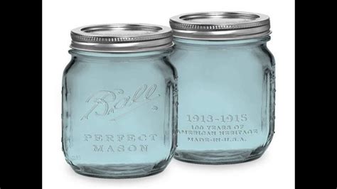 Ball Jar Heritage Collection Pint Jars With Lids And Bands Set Of 6