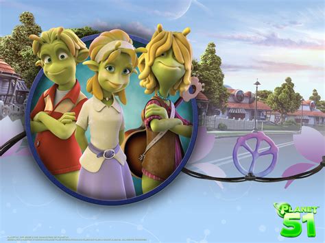 Planet 51 Movie Characters 1600x1200 Wallpaper