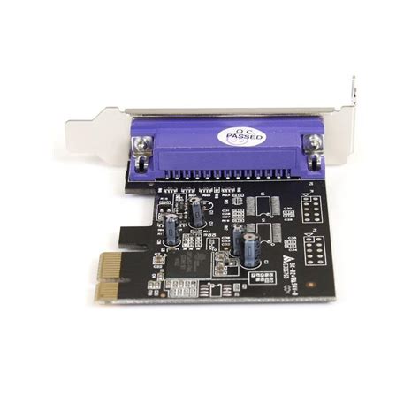 StarTech Adaptador Tarjeta PCI Express Perfil Bajo Paralelo De 1