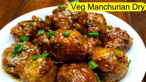 Veg Manchurian Dry Recipe How To Make Restaurant Style Veg Manchurian