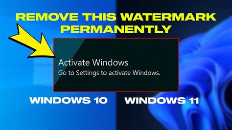 Remove Watermark Activate Windows Go To Settings To Activate Windows On Windows 10 11 [2