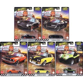 Hot Wheels Boulevard 2025 Set 5 Miniaturas Premium GJT68 Mattel