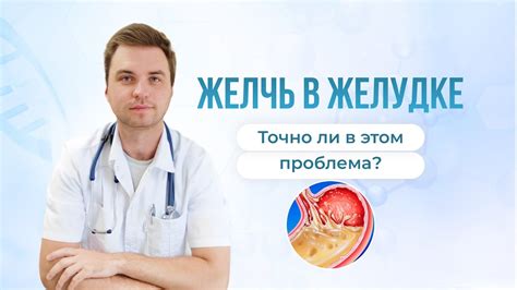 Желчь в желудке. Точно ли в этом проблема? - YouTube