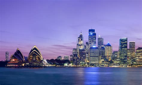 Dusk Sydney Skyline