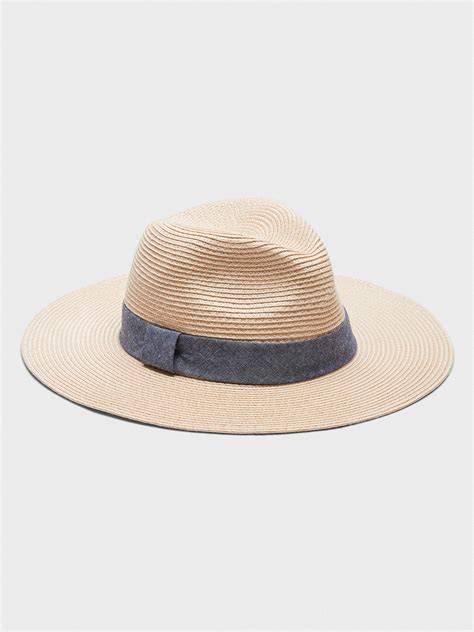 Straw Fedora Banana Republic Factory