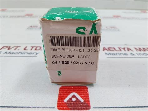 Schneider Electric Tesys Ladt2 Time Delay Block 690v Aeliya Marine