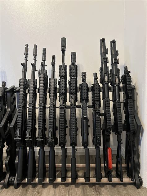 A Metal Gun Rack Rairsoft