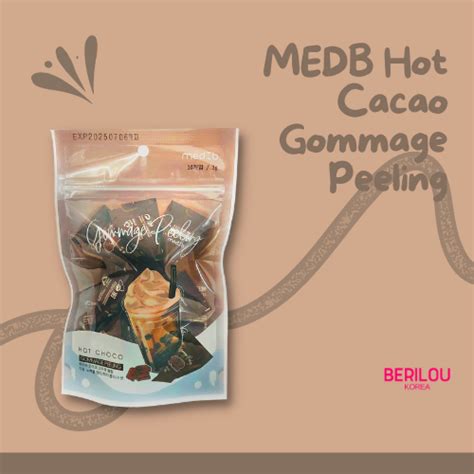 MEDB Hot Cacao Gommage Peeling Lazada PH