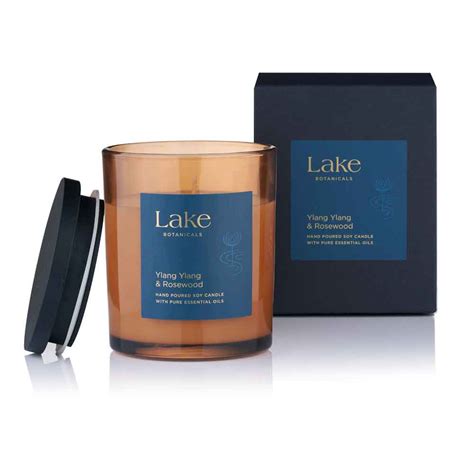 Ylang Ylang & Rosewood Soy Candle - Lake House Denmark