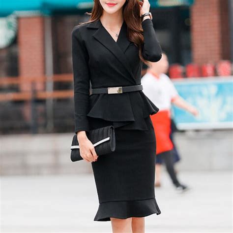 Весенне-осеннее женское платье, костюм для офиса, для леди, официальная ...