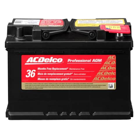 Acdelco Agm Professional Agm Bci Group Battery