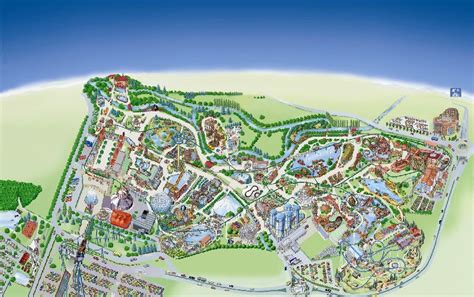 Europa Park - 2009 Park Map