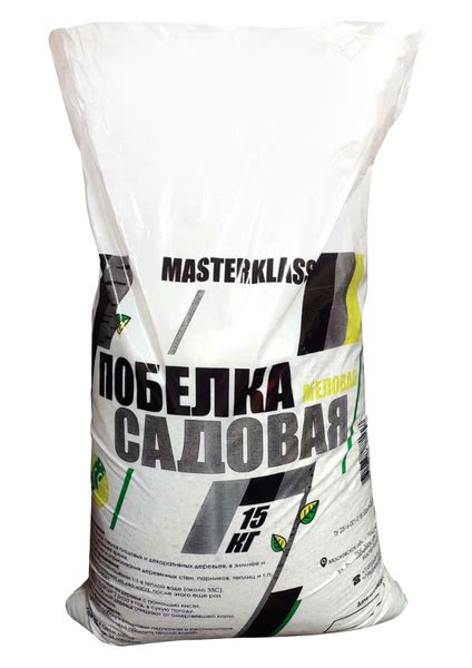 Побелка садовая (меловая) Мастер Класс 3 кг - купить с доставкой по ...