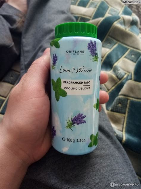 Тальк Oriflame Парфюмированный для тела «Мятная прохлада ...