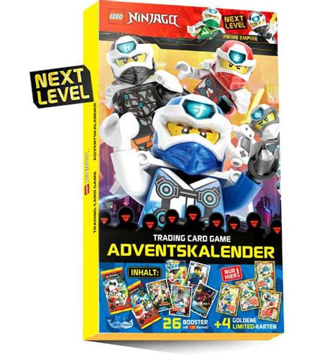 Lego Ninjago Serie 5 Next Level Trading Cards Calendrier De Lavent