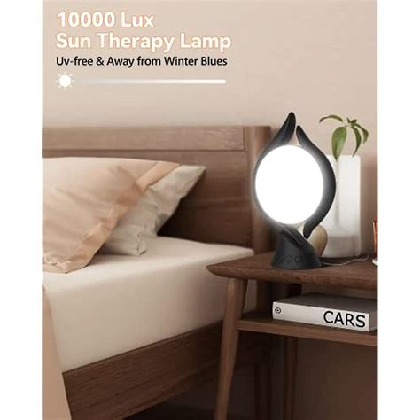 Sad Light Therapy Lamp For Depression 3 Color Temperature Modes 5 ...