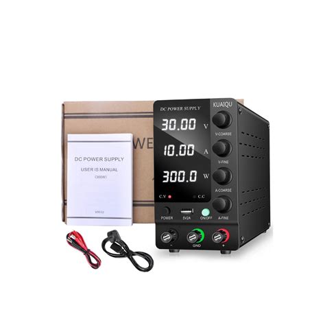 KUAIQU SPS C3010 USB ADJUSTABLE DC POWER SUPPLY 30V 10A LABORATORY LAB