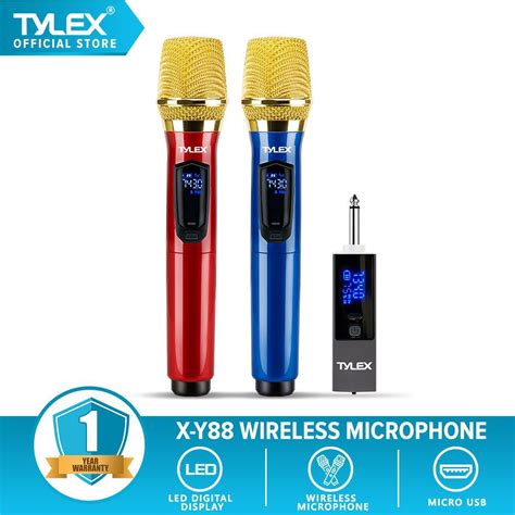 Tylex X Y Uhf Handheld Pcs Wireless Microphone System S N Db W