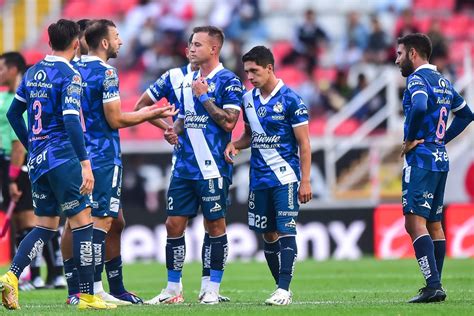 Liga MX 2023 Puebla Se Aleja Del Fondo Al Vencer 2 1 Al Necaxa Juego