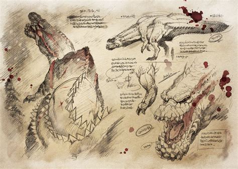 Image - MH3U-Savage Deviljho Concept Art 002.jpg | Monster Hunter Wiki ...