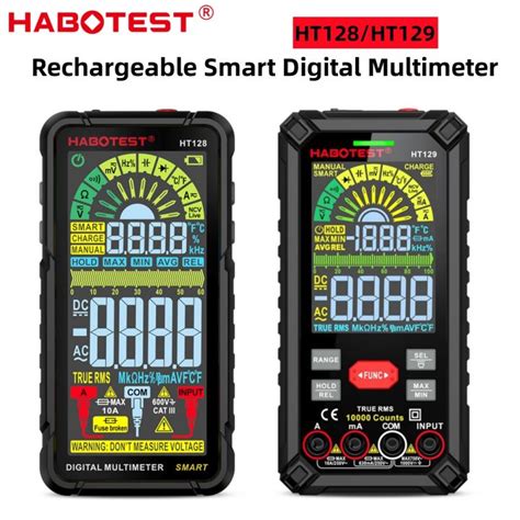 Habotest Ht Ht Smart True Rms Rechargeable Digital Multimeter