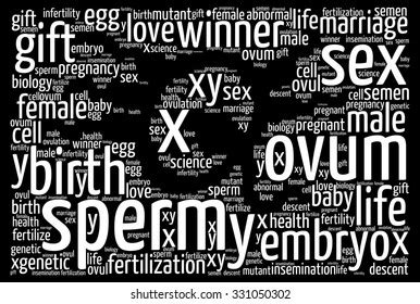 Illustration Sex Education Concept Modern Word Stock Illustration Shutterstock