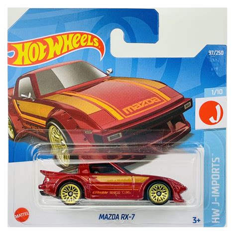 Hot Wheels 2022 Hw J Imports 1 10 Mazda Rx 7 Kirmizi