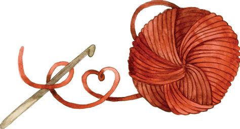 Crochet Yarn Clip Art