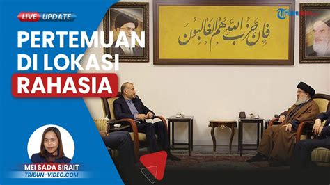 Diplomat Top Iran Bertemu Pemimpin Hizbullah Bahas Ancaman Jika