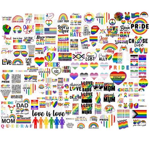 Lgbtq Svg Bundle Lgbt Svg Pride Svg Gay Pride Svg Lgbt Quotes Svg Rainbow Svg Gay Svg