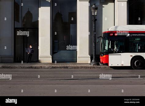 Security guard, Barcelona, Spain Stock Photo - Alamy