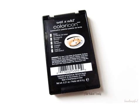 Wet N Wild Coloricon Pan Eyeshadow Palette The Naked Truth Review Makeupfu