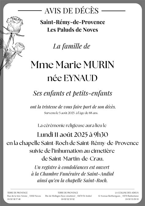 L'avis de décès st hyacinthe mystérieux qui a touché la ville 16