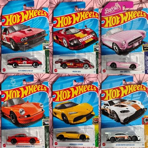 Hot Wheels Barbie 1956 CORVETTE ALFA ROMEO GTV6 KOENIGSEGG GEMERA ASTON MARTIN Shopee Malaysia