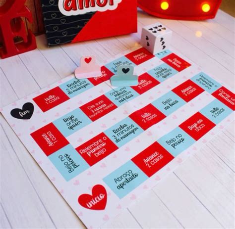 Dia Dos Namorados Jogo - Jogo do amor para o dia dos namorados | Jogo de tabuleiro para ...