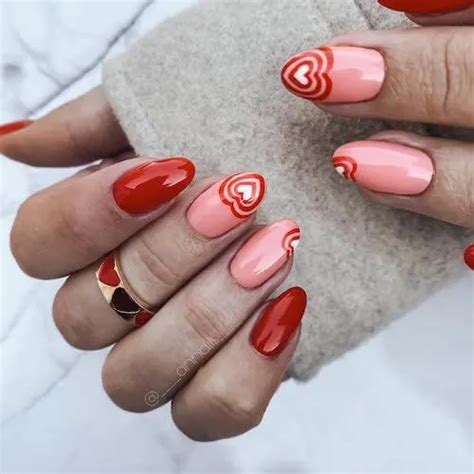 Cute Red Valentines Day Nails Ideas For A Hot Romantic Vibe Girl Shares Tips