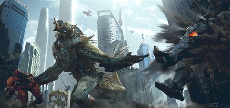 pacific rim kaiju combat