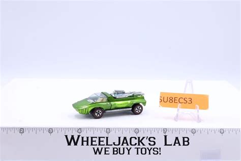 Hairy Hauler Light Green Redline Hot Wheels Mattel Vintage RL NICE Wheeljack S Lab