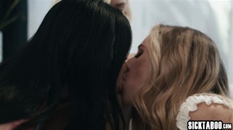 Lesbians Charlotte Sins Millie Morgan And Claire Roos Enjoys Anal Fingering