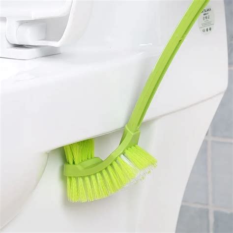 Toilet Brush Toilet Brush Creative Double Sided Plastic Multi Use No