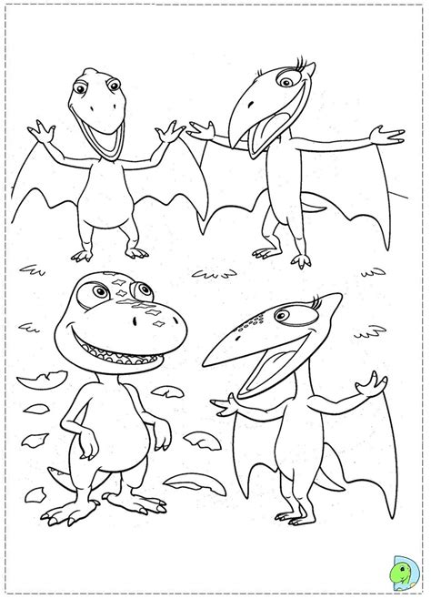 Dinosaur Train coloring page- DinoKids.org