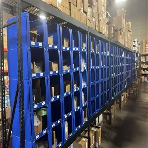 Correx Stackable Clothing Pick Bins Plastic Warehouse Storage Picking