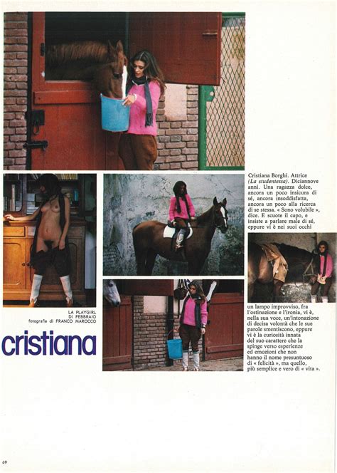 Naked Christiana Borghi Added By Dragonrex